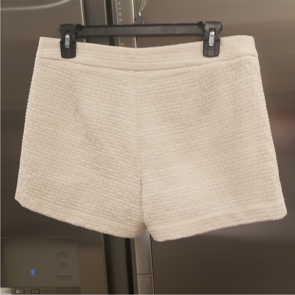 SEZANE Sailor-style Paula Short in Ondule Ecru Jacquard sz US8 / FR40 RARE, NWT - Picture 6 of 13